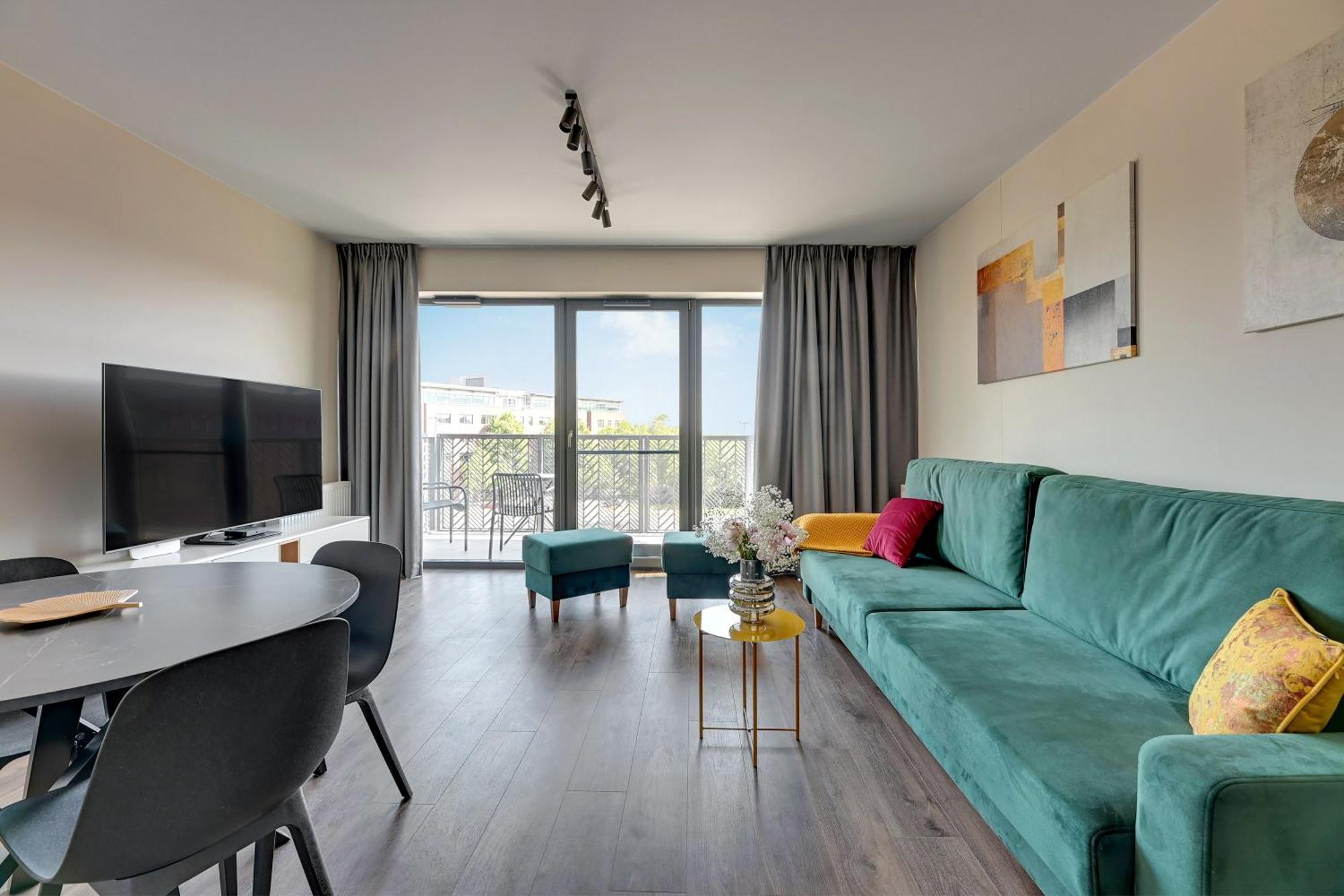 Scala City Center Apartments With Parking By Lion Apartments Gdansk Ngoại thất bức ảnh