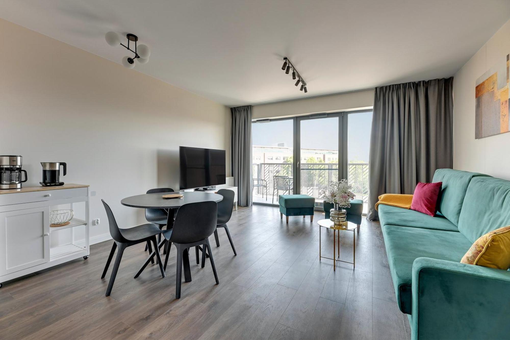Scala City Center Apartments With Parking By Lion Apartments Gdansk Ngoại thất bức ảnh