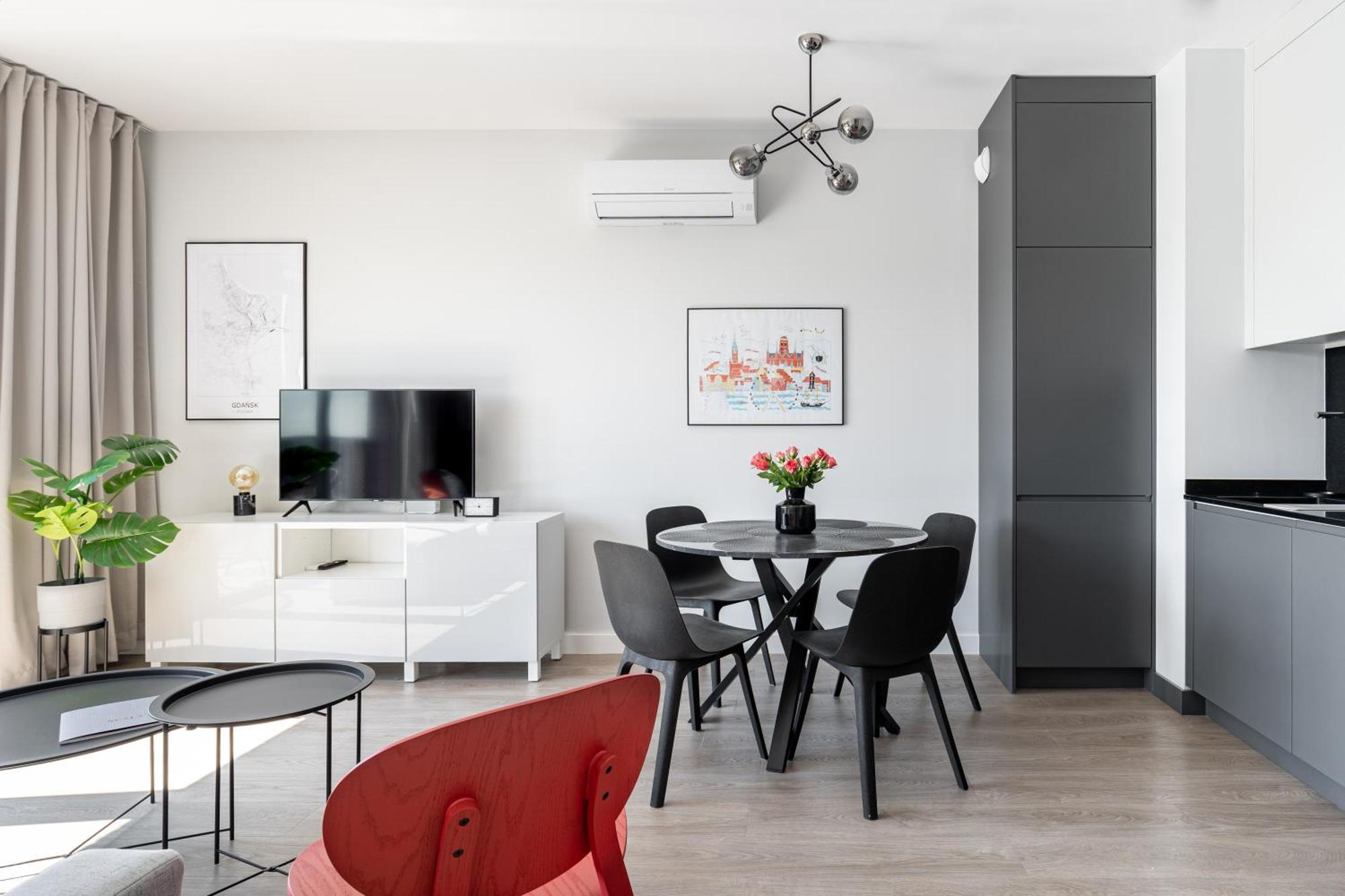 Scala City Center Apartments With Parking By Lion Apartments Gdansk Ngoại thất bức ảnh