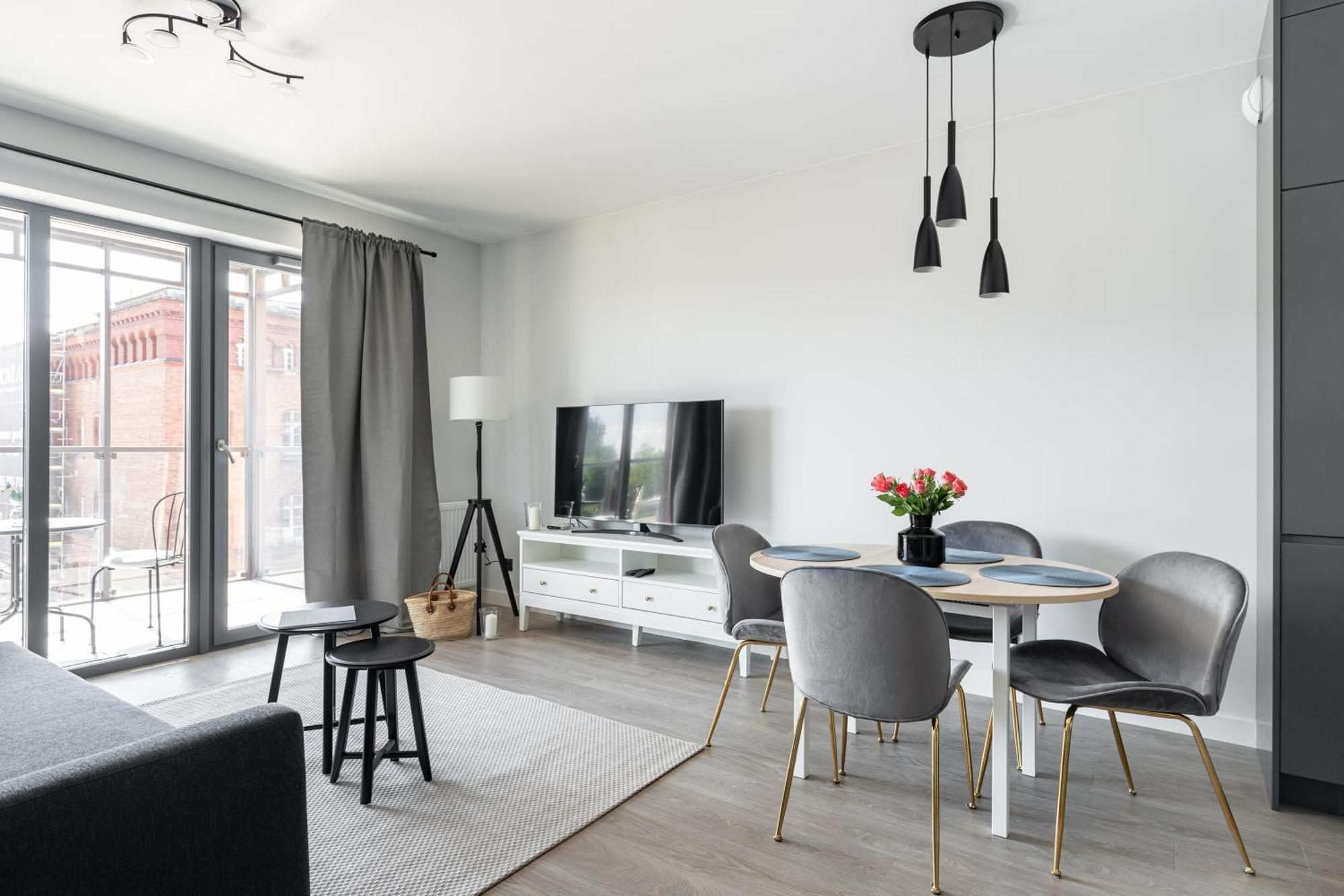 Scala City Center Apartments With Parking By Lion Apartments Gdansk Ngoại thất bức ảnh