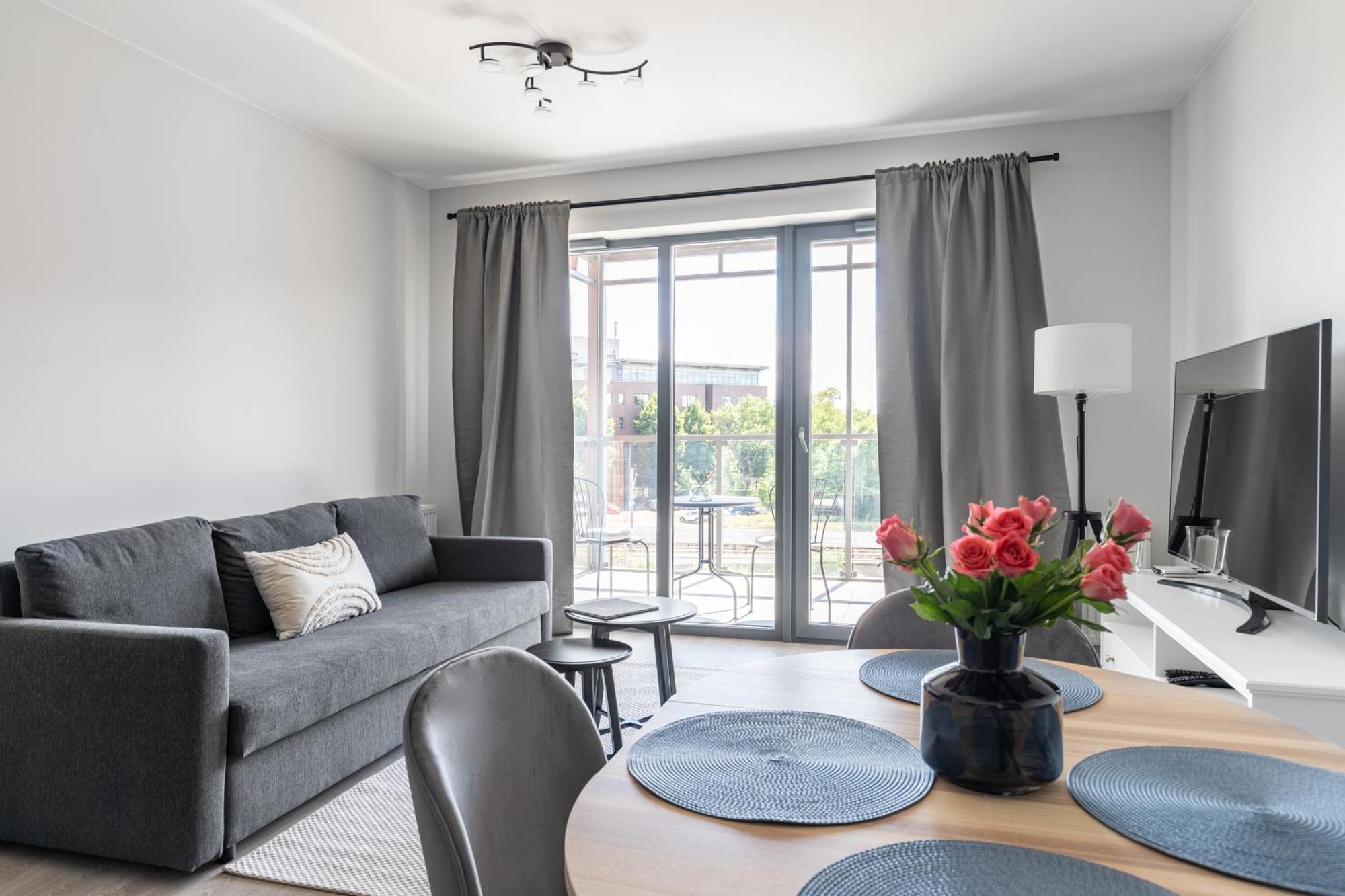 Scala City Center Apartments With Parking By Lion Apartments Gdansk Ngoại thất bức ảnh